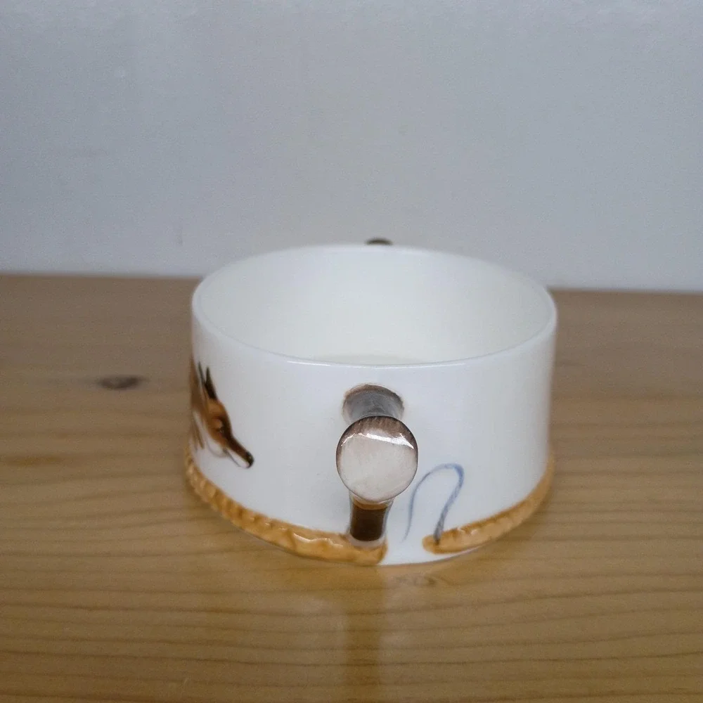 Royal Doulton Reynard The Fox SUGAR‎ BOWL + CREAMER (2pc Set) Bone China England
